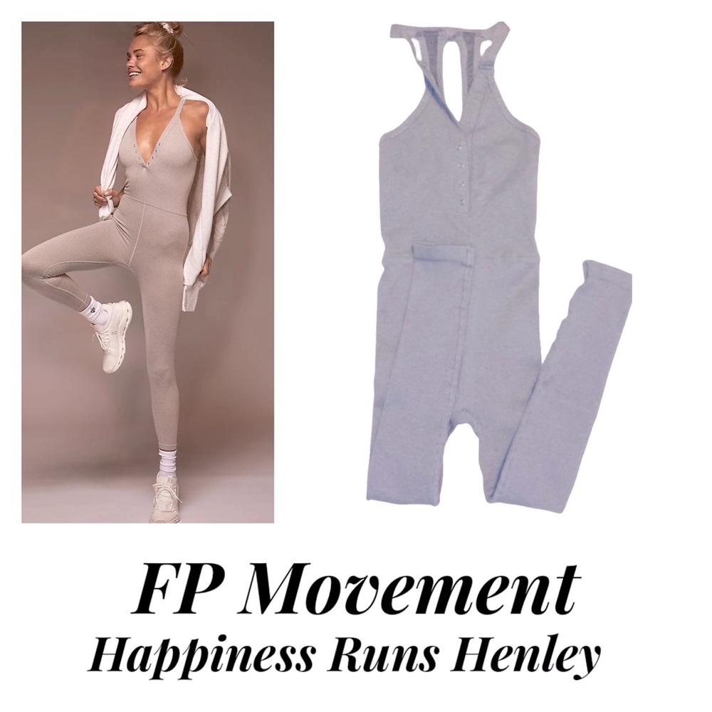 NEW FP Movement Happiness Runs Henley Onesie